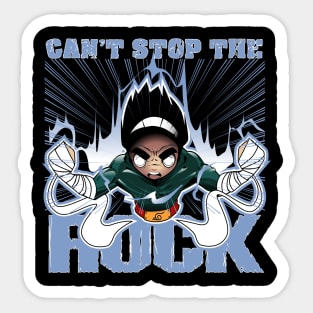 Can't stop the Rock Sticker